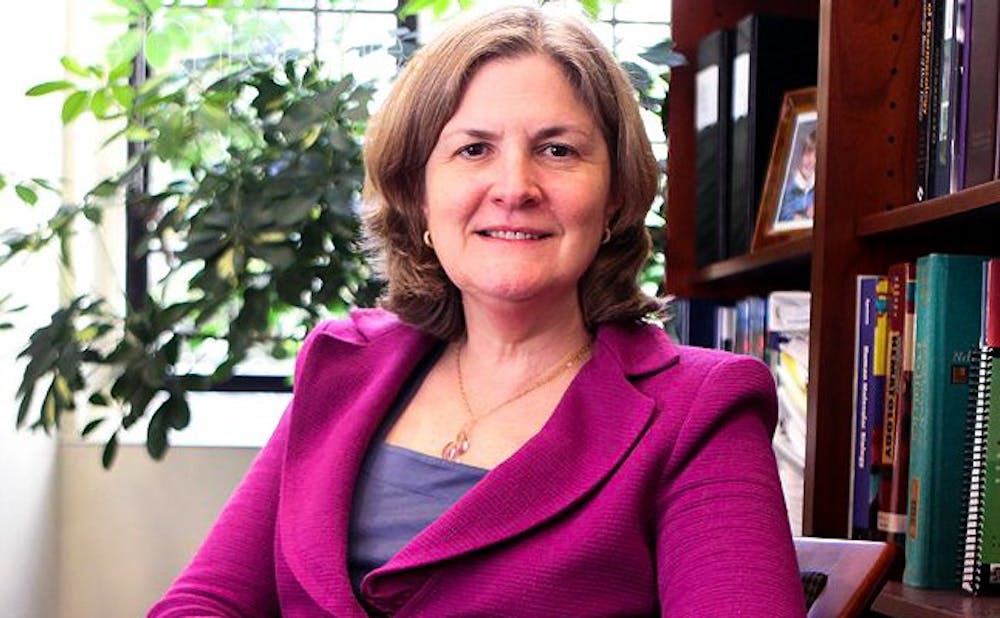 <p>Nancy Andrews,&nbsp;dean of the School of Medicine, will step down from her position in June 2017.&nbsp;</p>