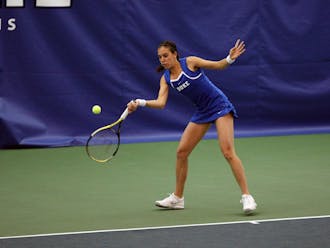 Beatrice Capra went undefeated over the weekend, winning twice in singles and as well as doubles with partner Rachel Kahan.