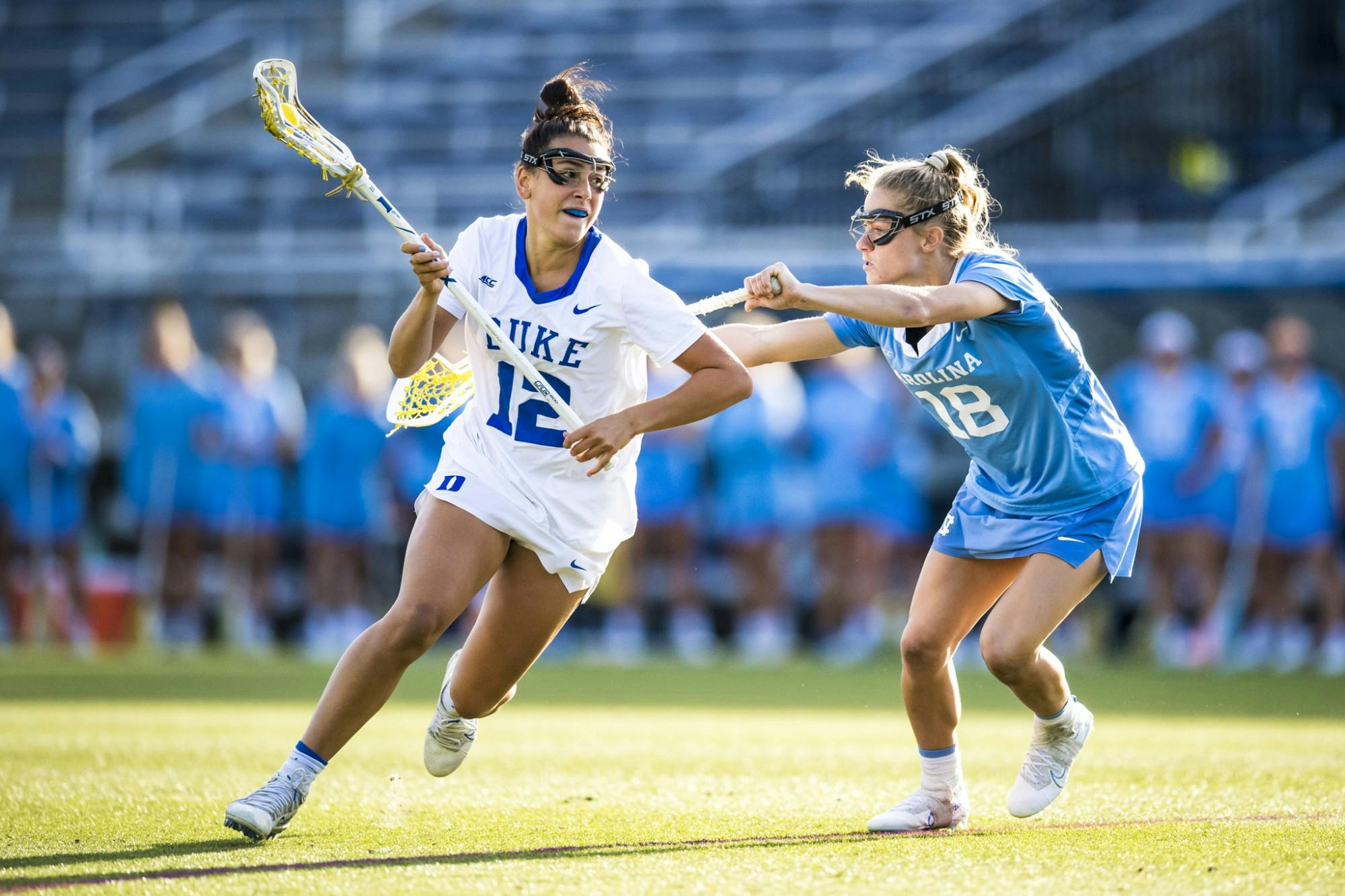 Duke women’s lacrosse's comeback bid against North Carolina falls just