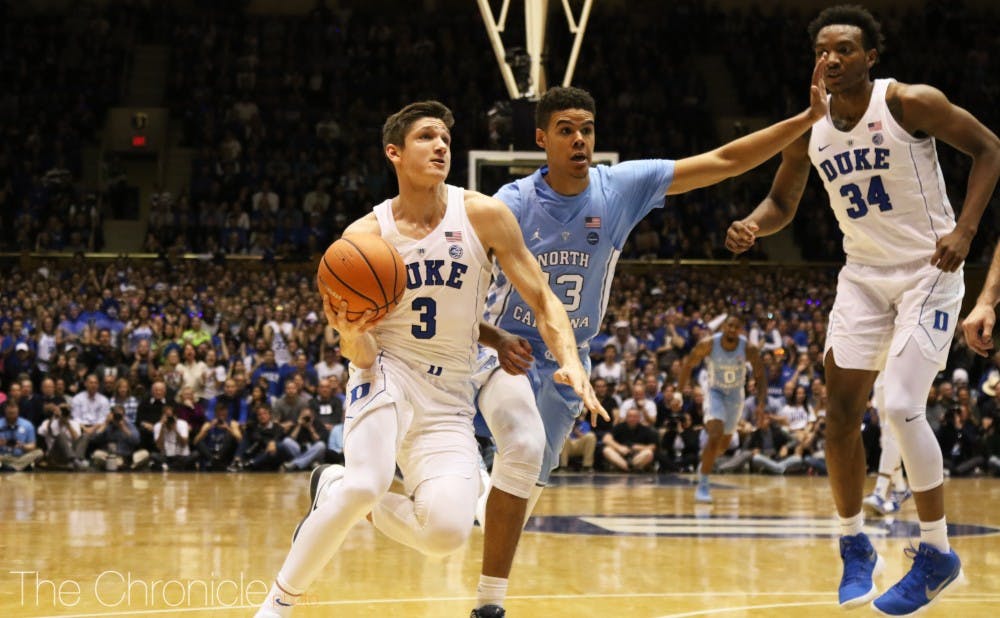 <p>Grayson Allen said some of his favorite memories are from the Final Four his freshman year.</p>