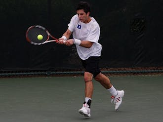 Sophomore Henrique Cunha easily took his singles title at the Fab Four Invitational with a 6-0, 6-1 win.