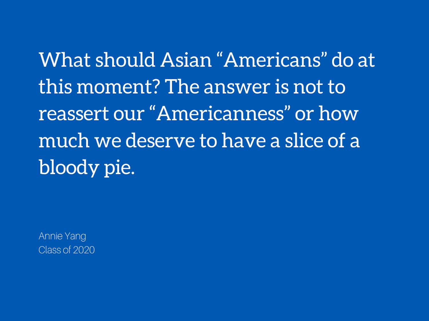 Annie asian Americans pie