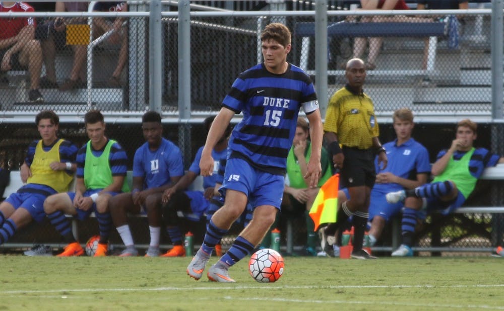 <p>Senior captain Zach Mathers and the Blue Devils will open their home slate Friday with a contest against Saint Mary’s at the John Rennie Nike Invitational.</p>