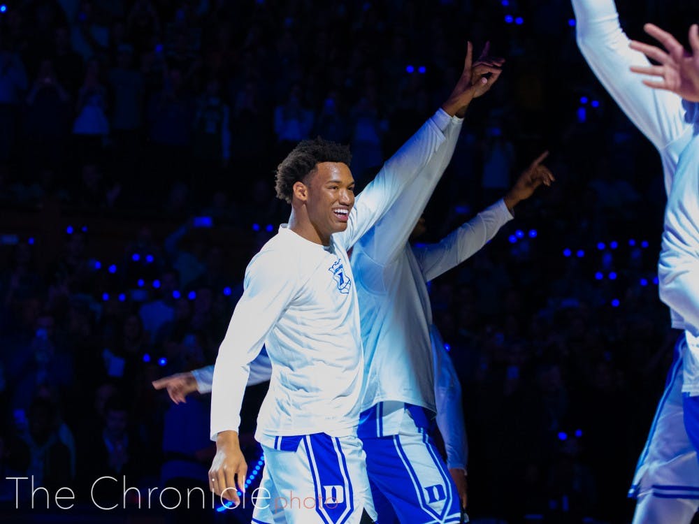 <p>Wendell Moore should be a defensive stalwart for the Blue Devils this season.</p>