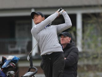 Sophomore Celine Boutier saw her three-tournament winning streak come to an end, but the Blue Devils still qualified for the NCAA Championship May 20-23 in Tulsa, Okla.