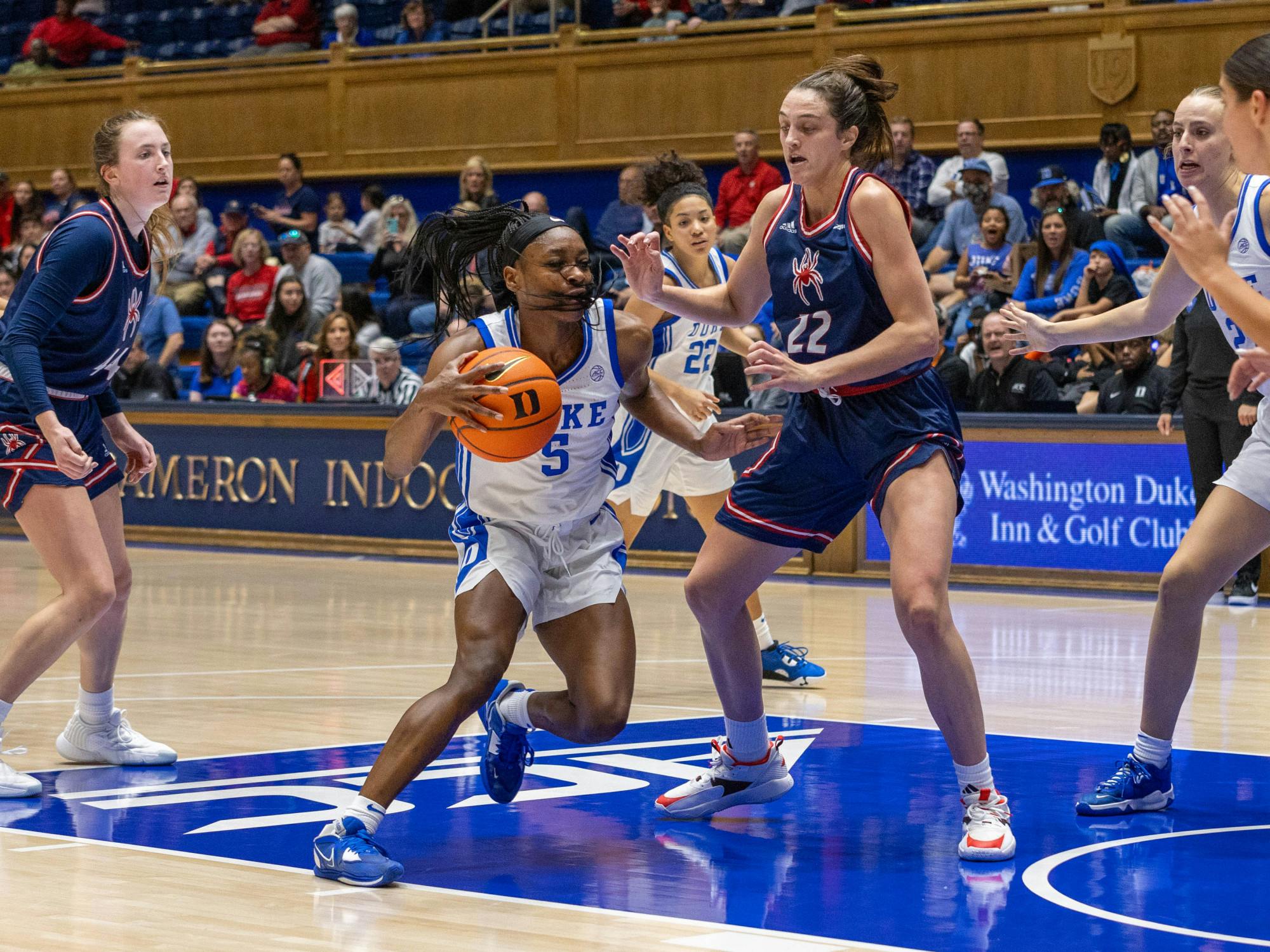 Duke women s basketball cruises to win against Richmond behind