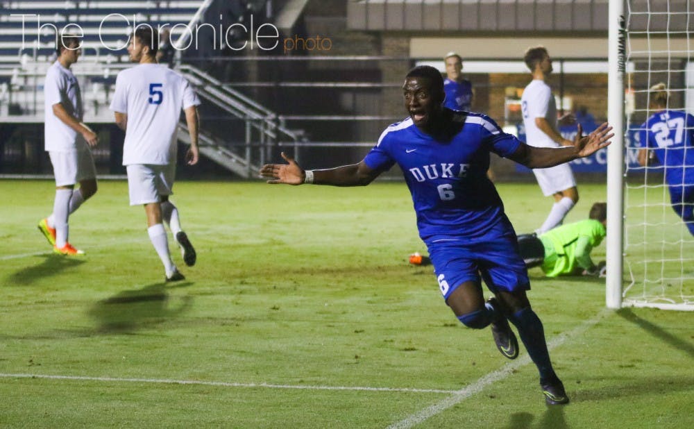 Junior Cameron Moseley and the Blue Devils are hoping to bounce back from a 3-1 loss to Davidson.&nbsp;
