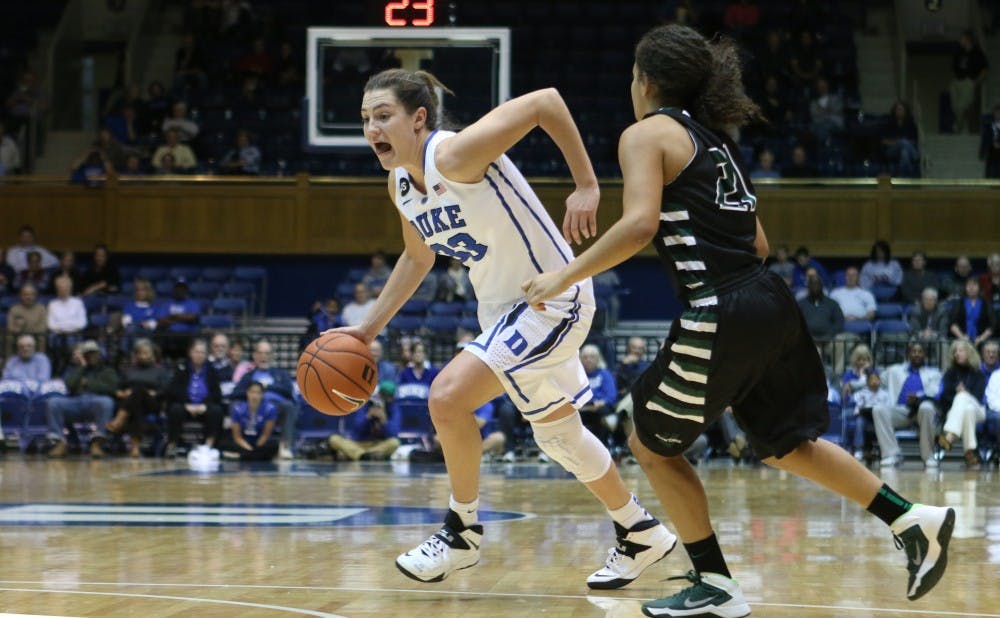 Haley Peters recorded a career-high 20 rebounds in the blowout against USC Upstate, good for the third-best single-game performance in program history.