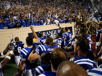When the Blue Devils defeated James Madison in David Cutcliffe’s first game as head coach, Duke students chanted “BCS! BCS!” at the players.