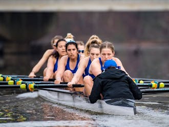 Duke's Second Varsity Eight won all three of its races at the Virginia Invite.