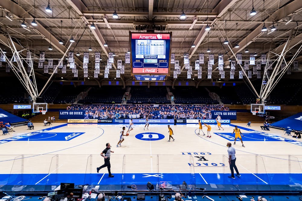 Duke men's basketball will host Loyola Maryland at 4 p.m. Saturday.