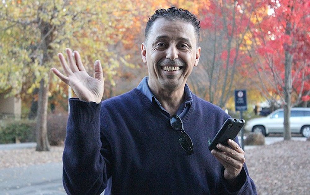 Durham cab driver Fodil Mahjoubi, originally from Algeria, is many students’ favorite weekend chauffeur.