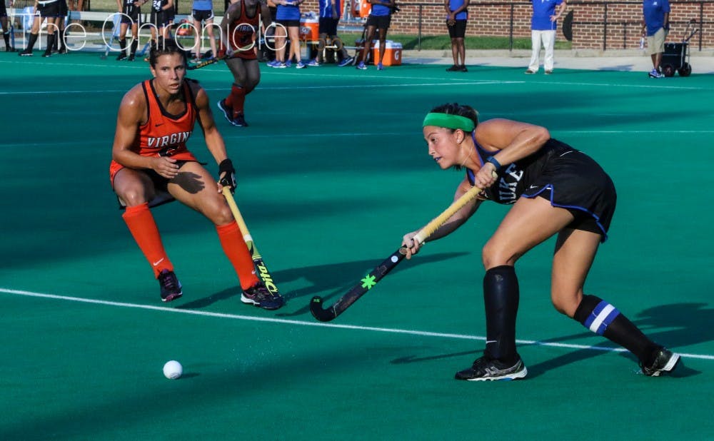 <p>Duke field hockey matched its best start in program history with two wins during the weekend to improve to 6-0.</p>