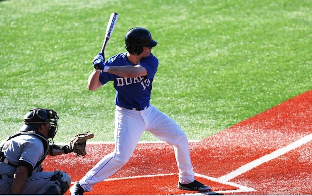 Andy Perez had four RBIs Saturday in Duke's lone win of its series against Maryland