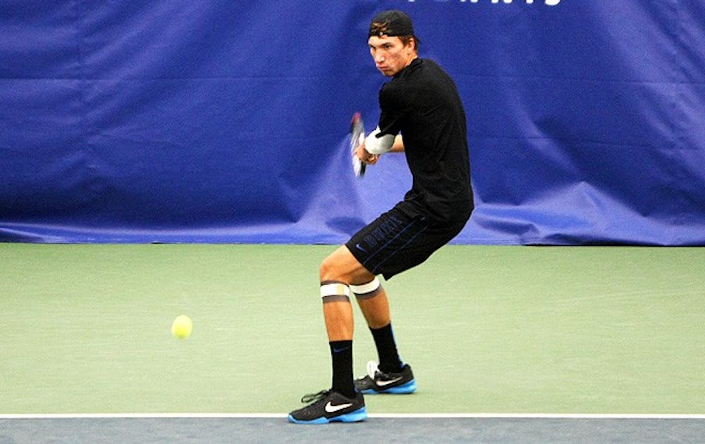 Michael Redlick, pictured, and partner Jason Tahir are ranked No. 9 in the nation.