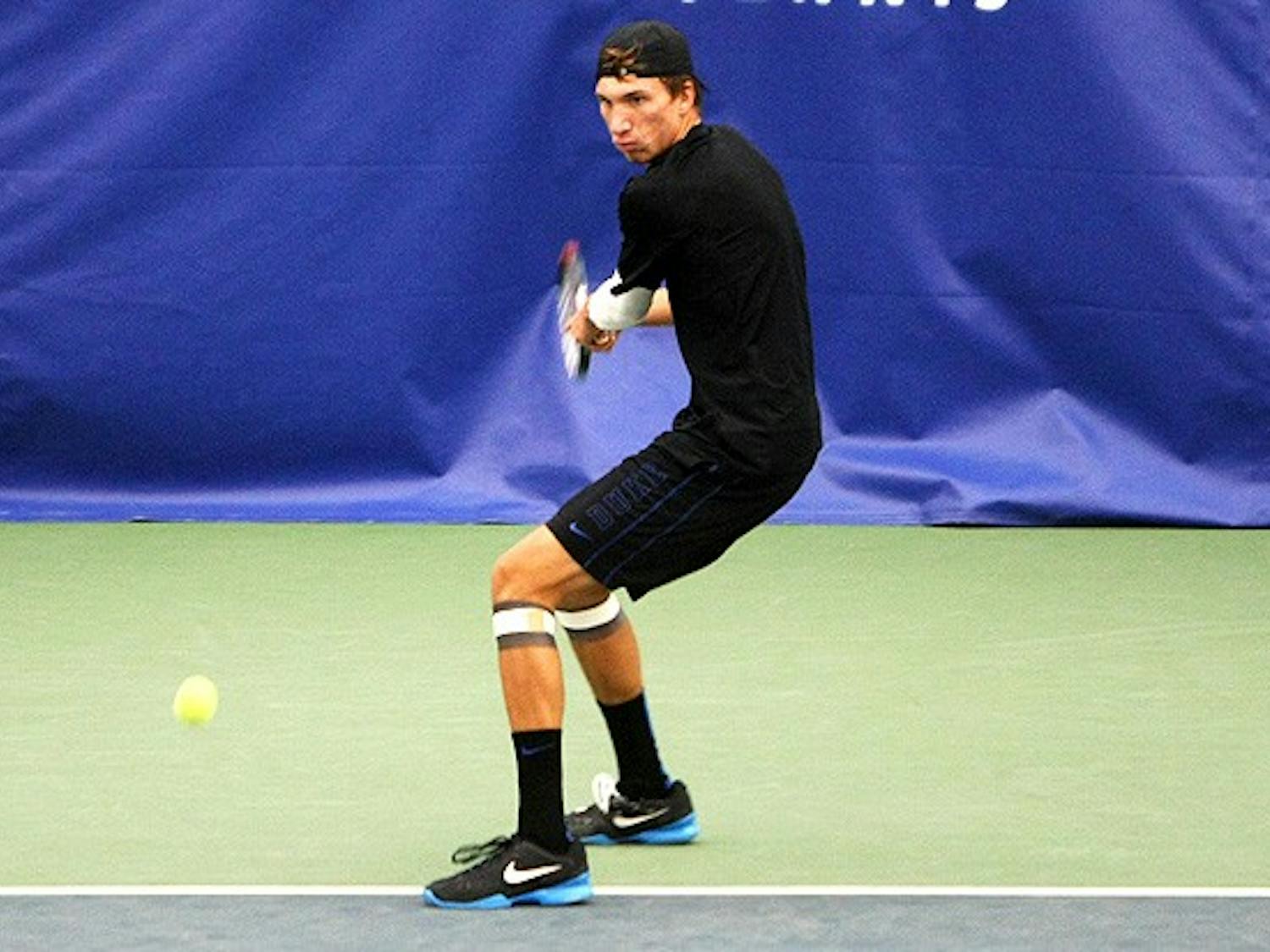 Michael Redlick, pictured, and partner Jason Tahir are ranked No. 9 in the nation.