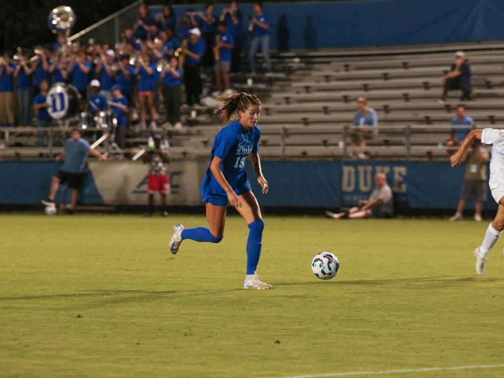 Maggie Graham scored the lone goal for Duke in a 1-0 victory against North Carolina last week. 