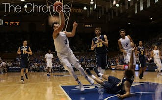 Grayson Allen is a dynamic guard that can penetrate and finish in the lane with his strength and athleticism.