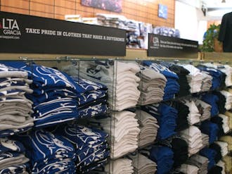 The University Store’s newest apparel line comes from Alta Gracia apparel, a label which is manufactured at ethical living wages in the Dominican Republic. Duke is one of 400 college campuses stocking the clothing.