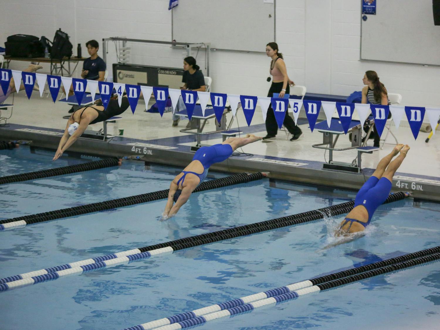 The Duke women broke three program relay records at NCAA championships. 