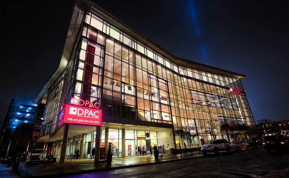 <p>Duke has assisted Durham’s revitalization, including partnering with the city to use the Durham Performing Arts Center.</p>