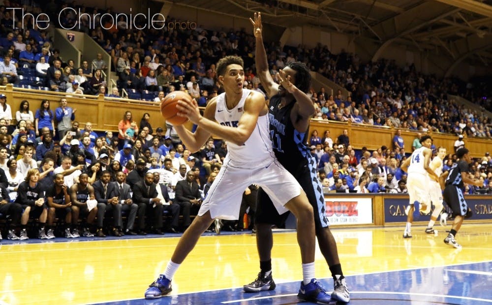 Freshman Chase Jeter will be looked to for increased production in the absence of senior captain&nbsp;Amile Jefferson.