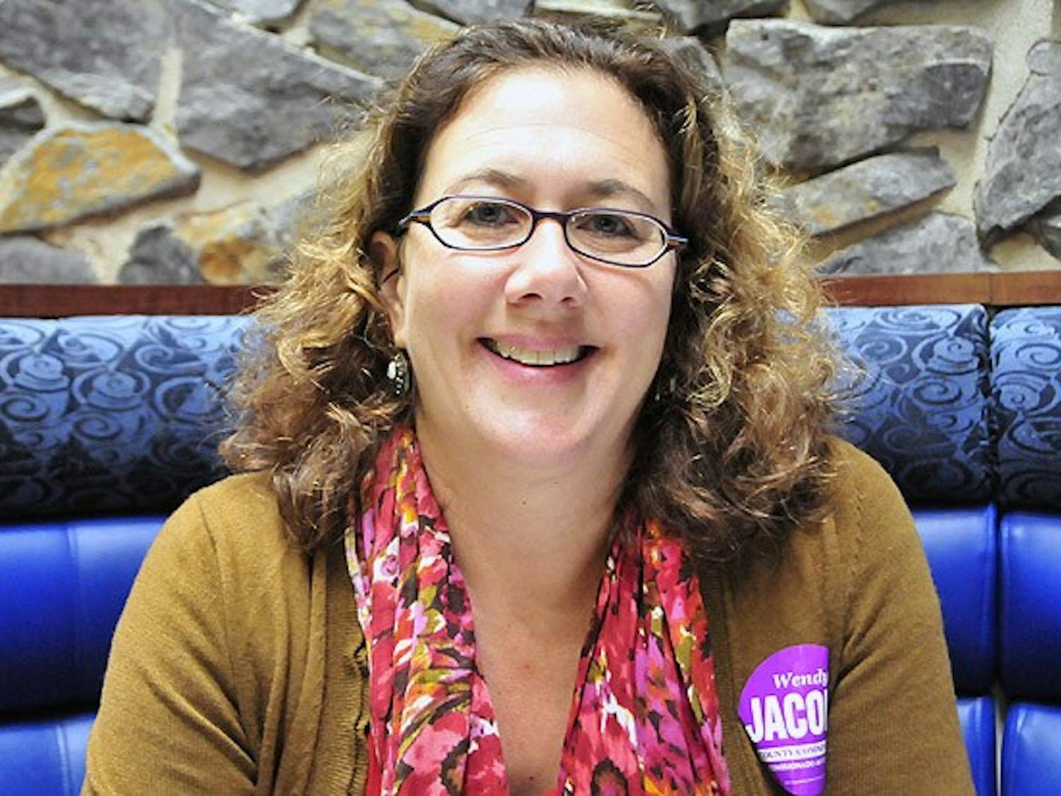 Wendy Jacobs, Trinity ’83, is running for a spot on the Durham County Board of Commissioners. She started the Duke Coffeehouse as a student.