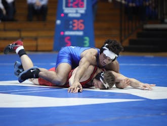 Duke picked up three individual victories this weekend but fell 25-10 to Ohio State.