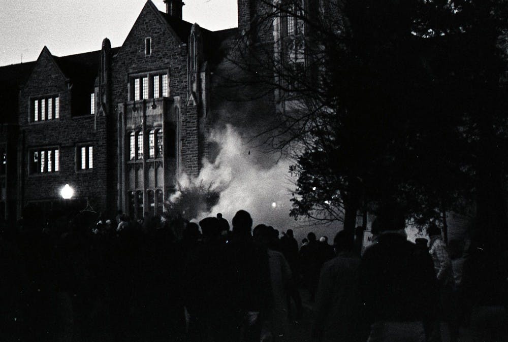 Allen Building Takeover | Courtesy of the Duke University Archives