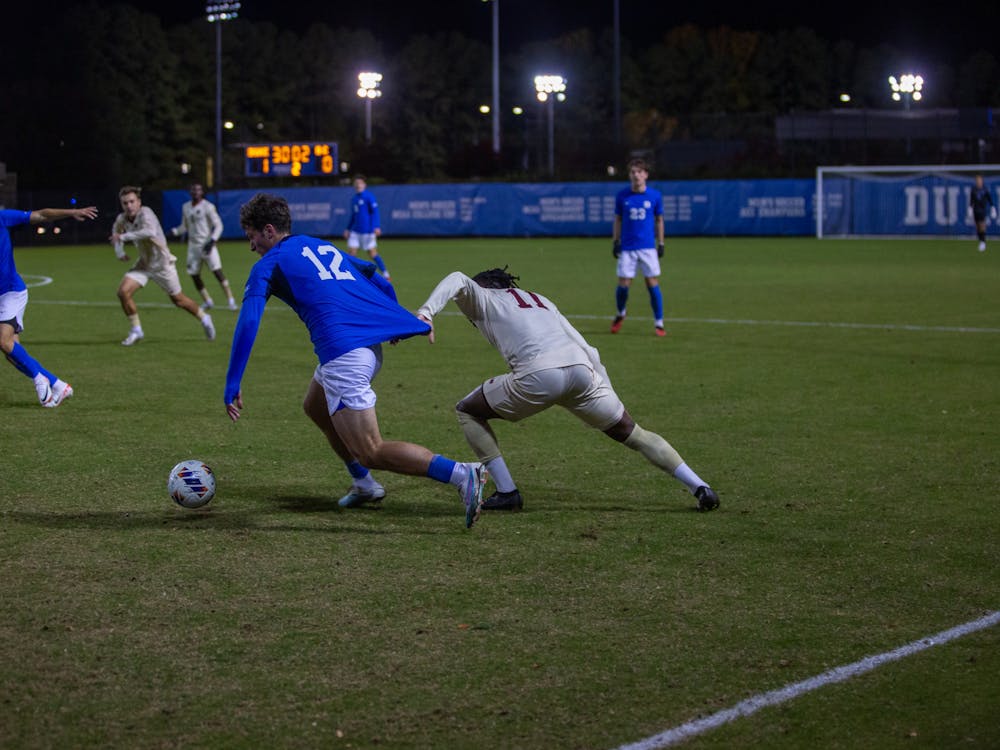 Ruben Mesalles is one of three captains for Duke men's soccer this year. 