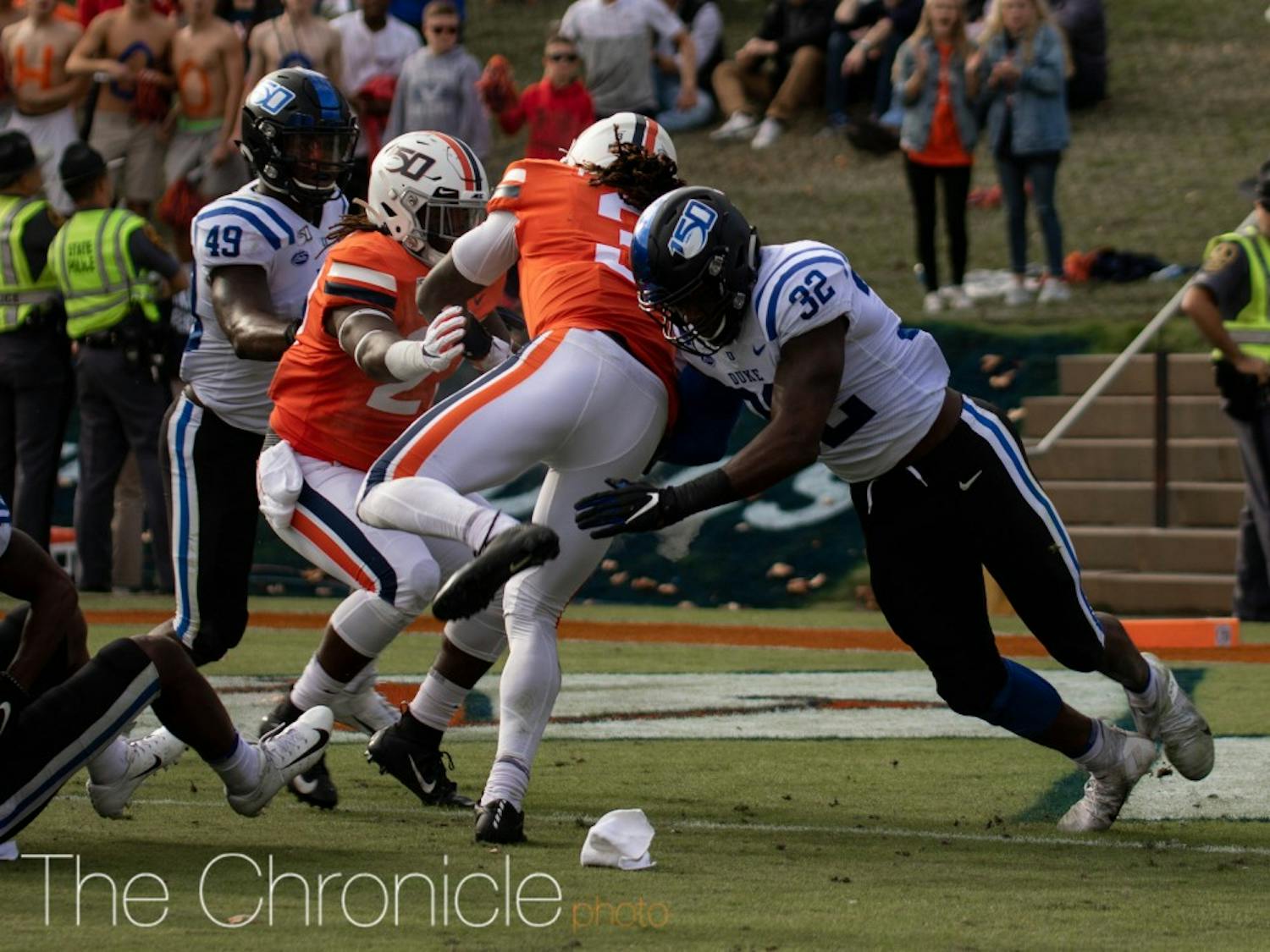 Brandon Hill and the Blue Devils will need to bounce back against North Carolina.