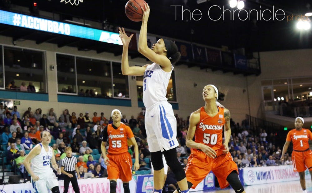 <p>Leaonna Odom and company will look to earn a second win this season against a ranked ACC opponent Saturday afternoon.&nbsp;</p>