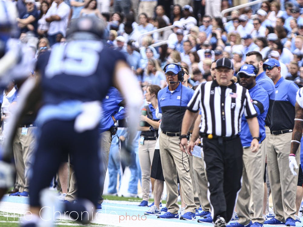 David Cutcliffe's Duke squad must rebound Saturday if it wants to clinch bowl eligibility.