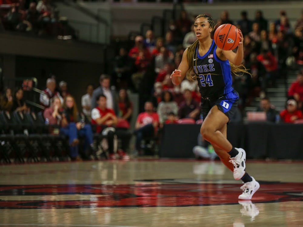 Reigan Richardson played a key role in Duke's win at Wake Forest.