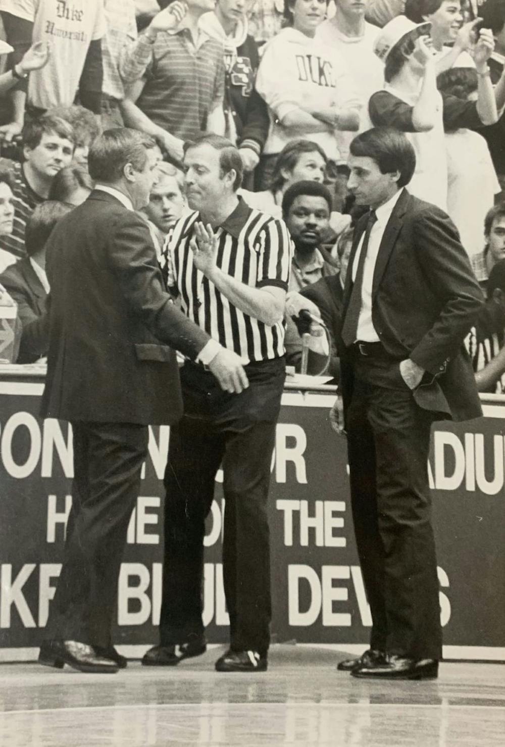 Krzyzewski and Dean Smith battled throughout the 1980s and 1990s.