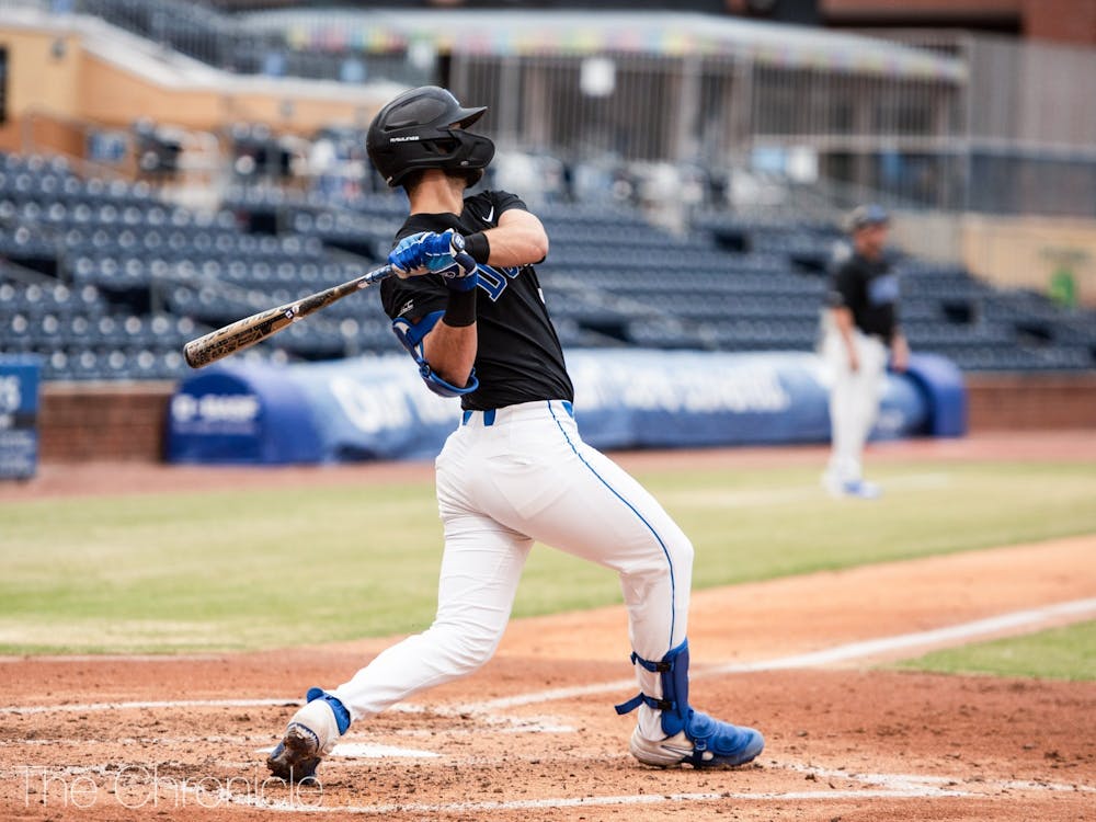 Catcher Michael Rothenberg leads Duke with a .364 batting average and 14 runs batted in.
