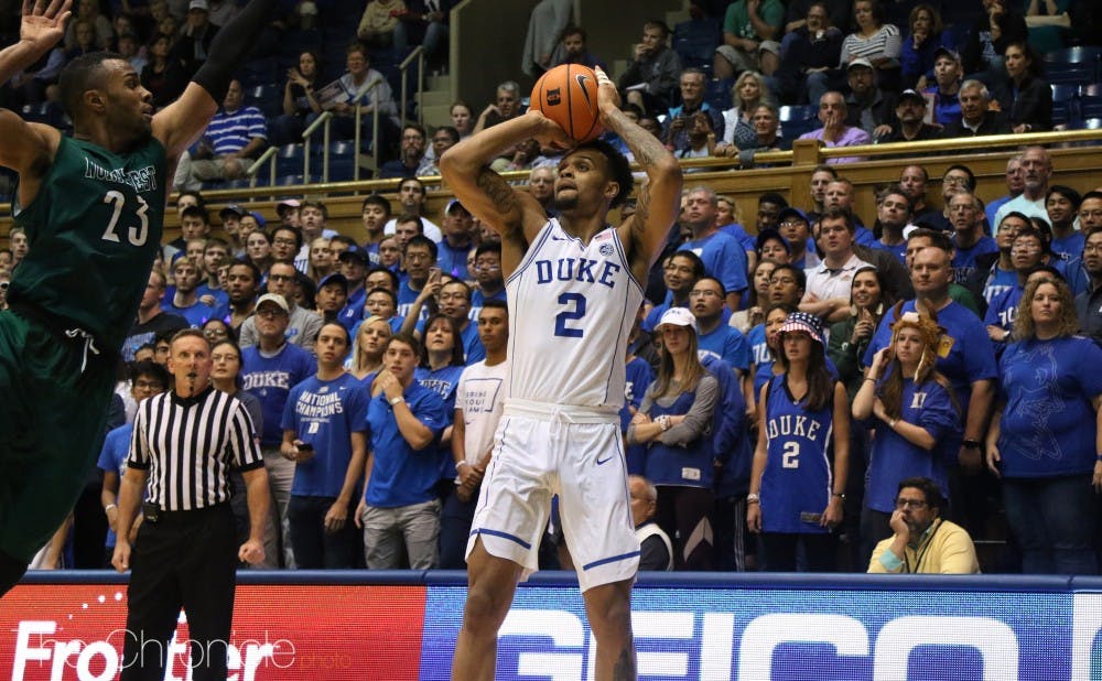 <p>Gary Trent's ability to shoot with consistency will be key for Duke this year.</p>