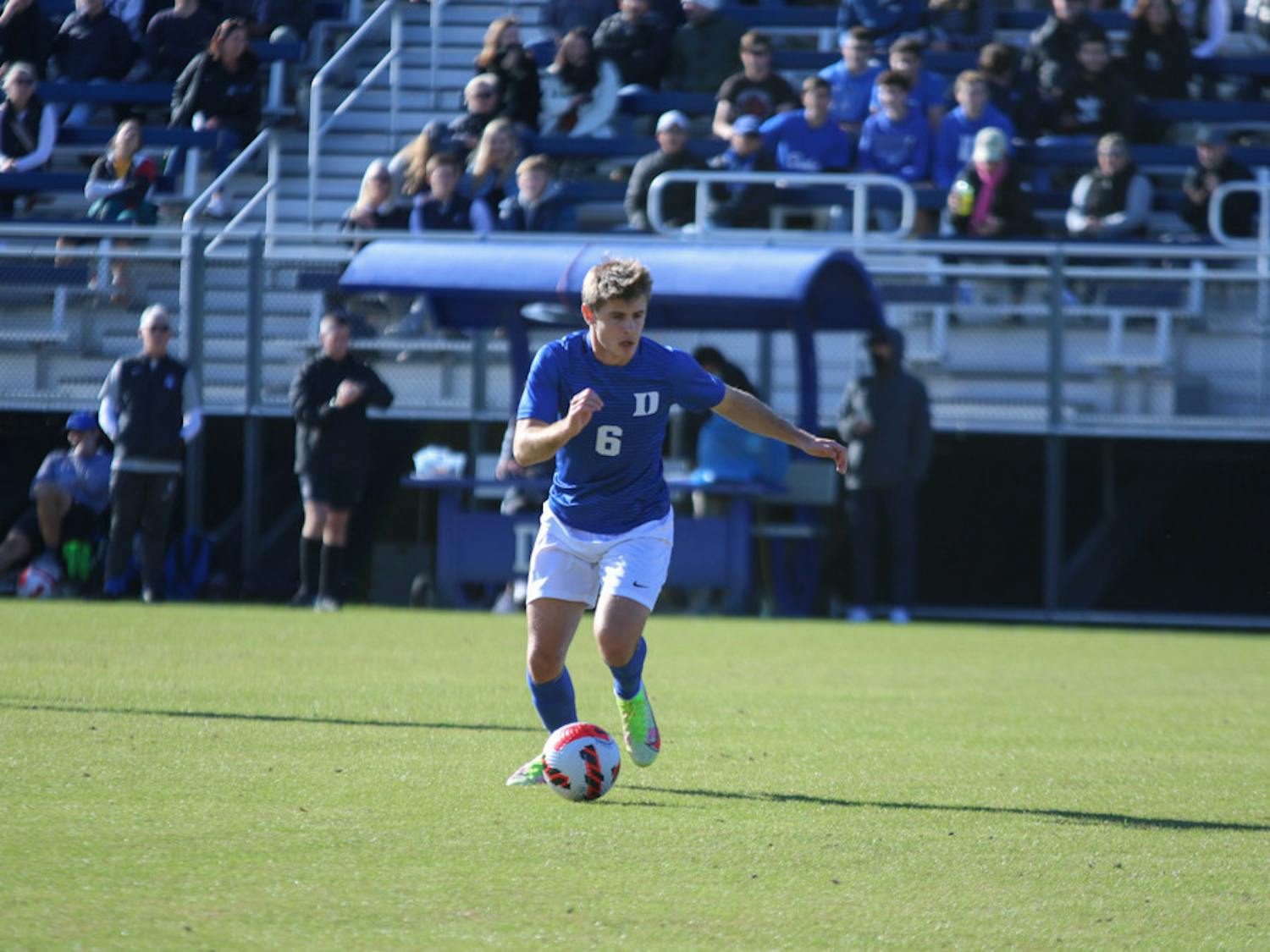 Junior Cameron Kerr recorded two assists against Wake Forest.