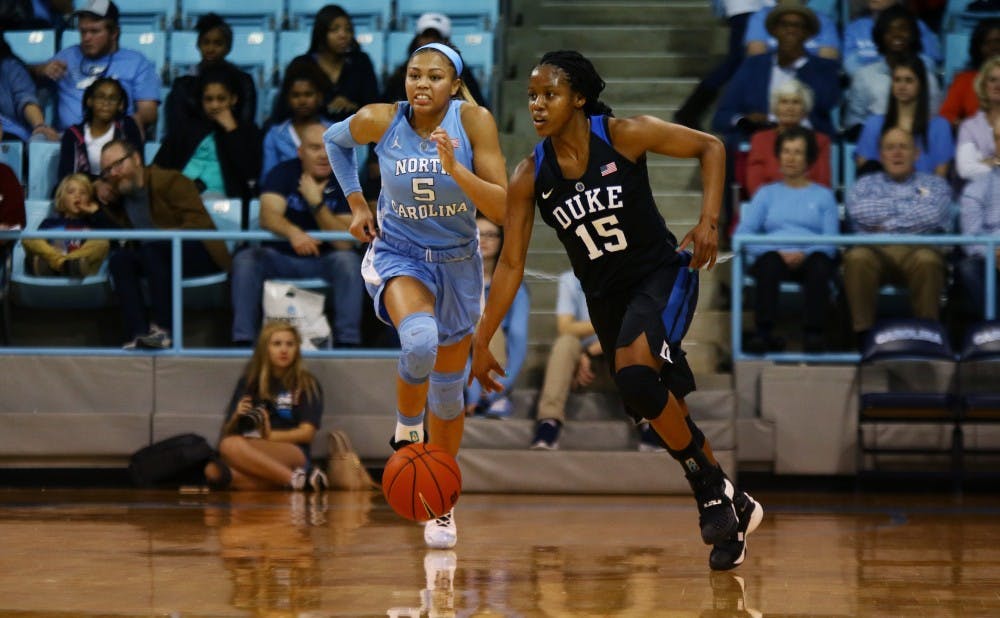 Freshman point guard Kyra Lambert tied a career-high with seven assists Sunday.