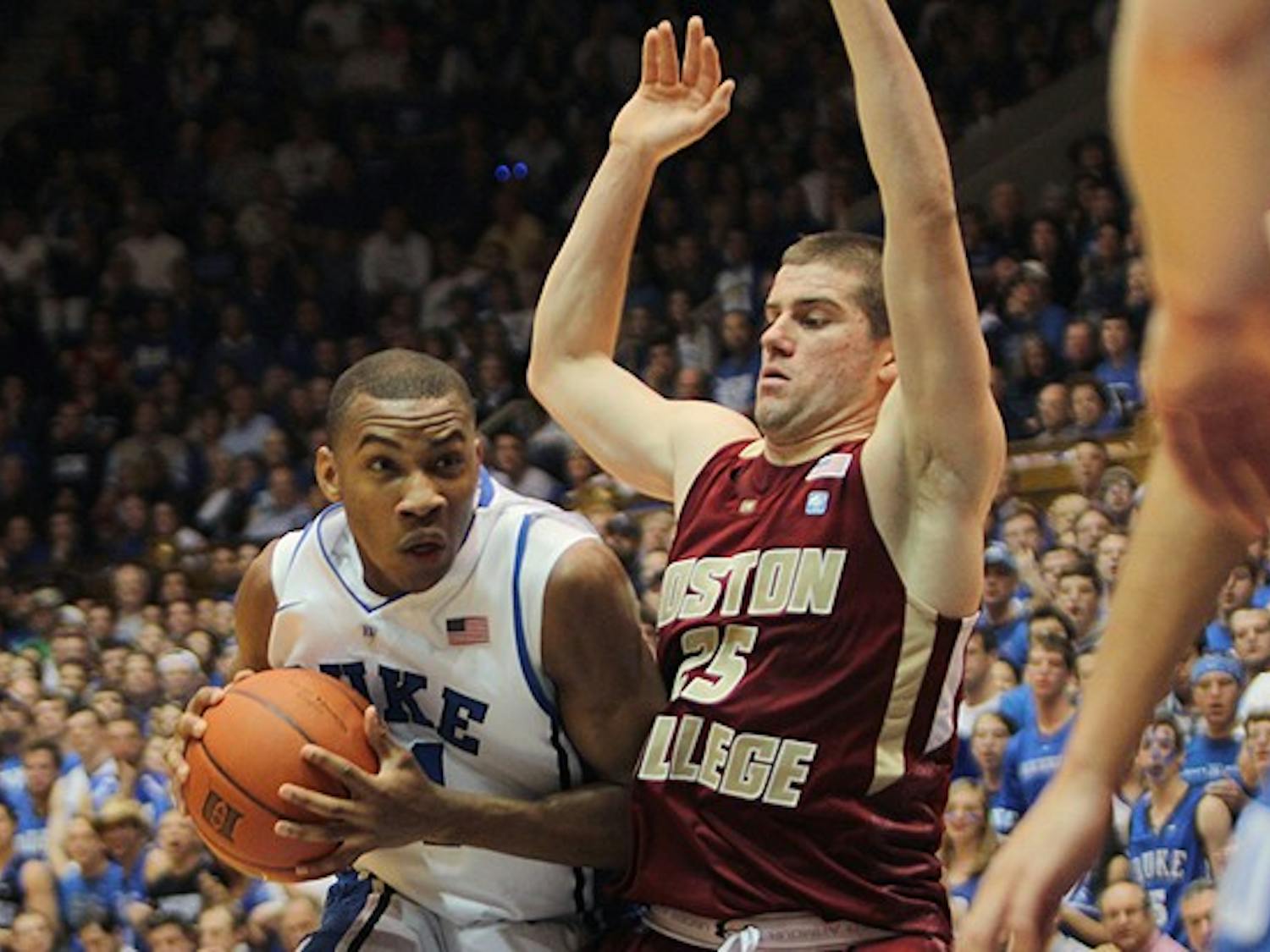 Rasheed Sulaimon scored a career-high 27 points, leading Duke to a 89-68 win against Boston College.