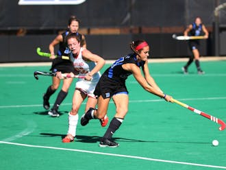 Duke's senior class was celebrated for its final home game, but the ending was bittersweet as the blue Devils lost 5-1 to Maryland.