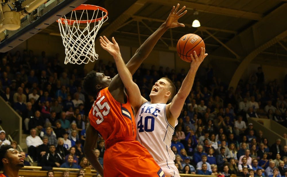 Redshirt junior Marshall Plumlee came off the bench to spell Jahlil Okafor all season, helping Duke to its fifth national title along the way.