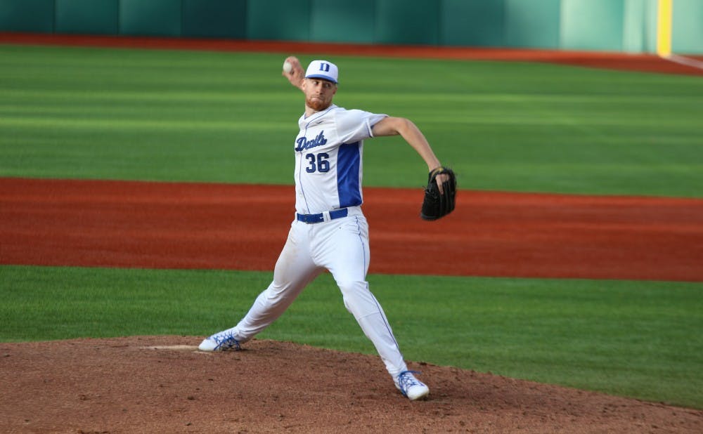 <p>Bailey Clark will look to get the Blue Devils off to a strong start in their first of two midweek games Tuesday against Longwood.</p>