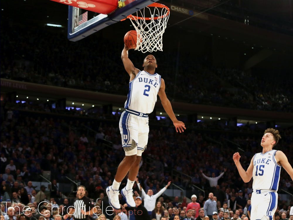 With the Blue Devils struggling to keep up with Kansas early in the second half, freshman guard Cassius Stanley provided Duke the spark it needed