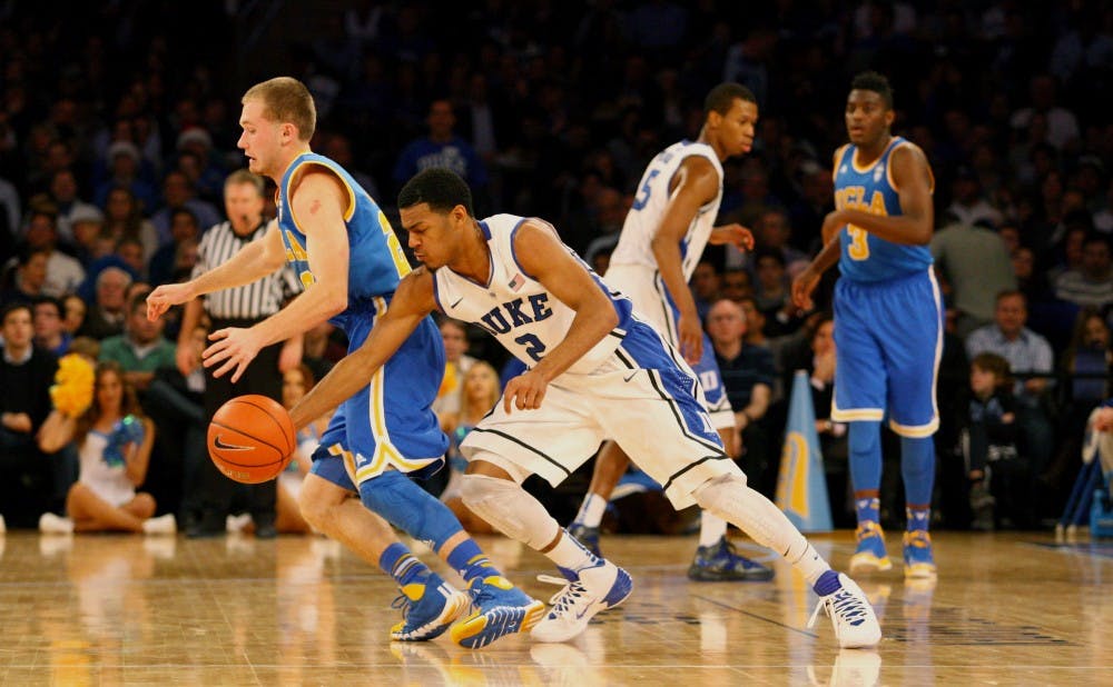 Quinn Cook registered a career-high eight steals as the Blue Devils held UCLA to just 26 second-half points in an 80-63 victory.