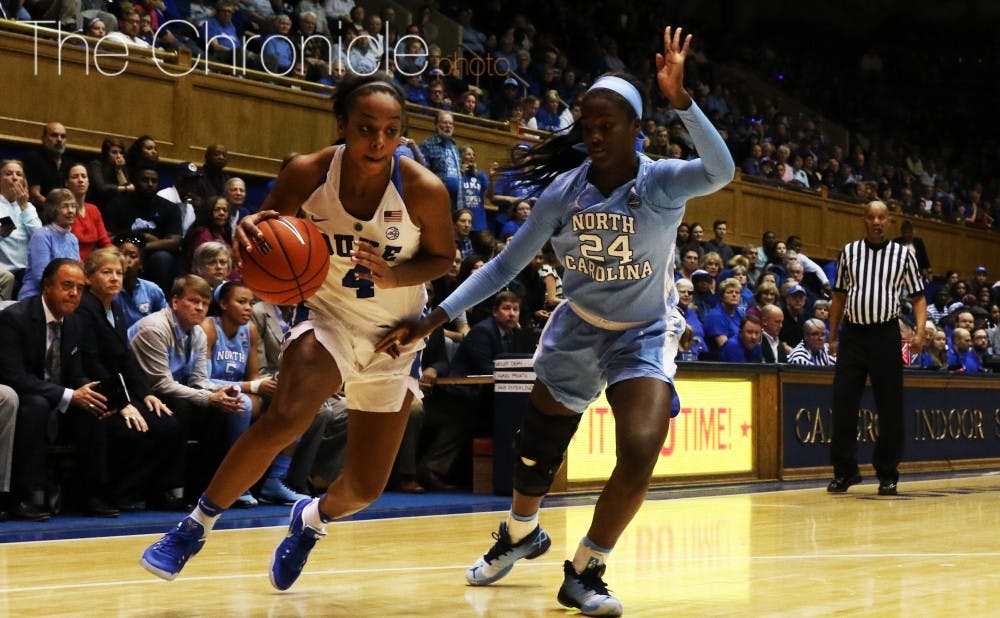 <p>Lexie Brown and company bounced back from a 24-point loss by shutting down North Carolina's high-octane offense, particularly in the second quarter.</p>