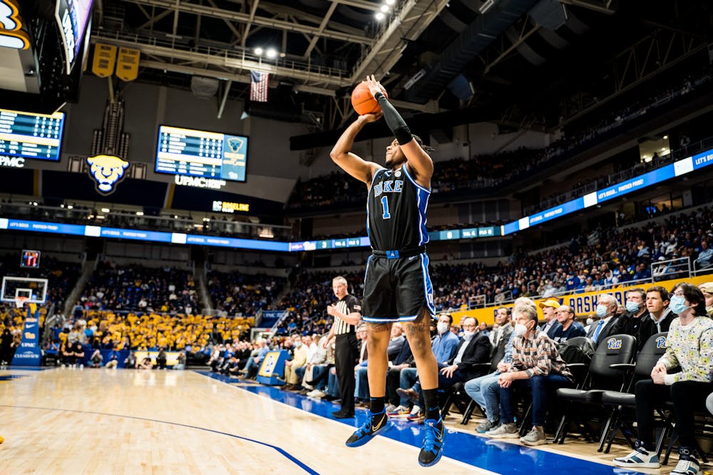 <p>Trevor Keels led the way for Duke against Pittsburgh with 27 points.</p>