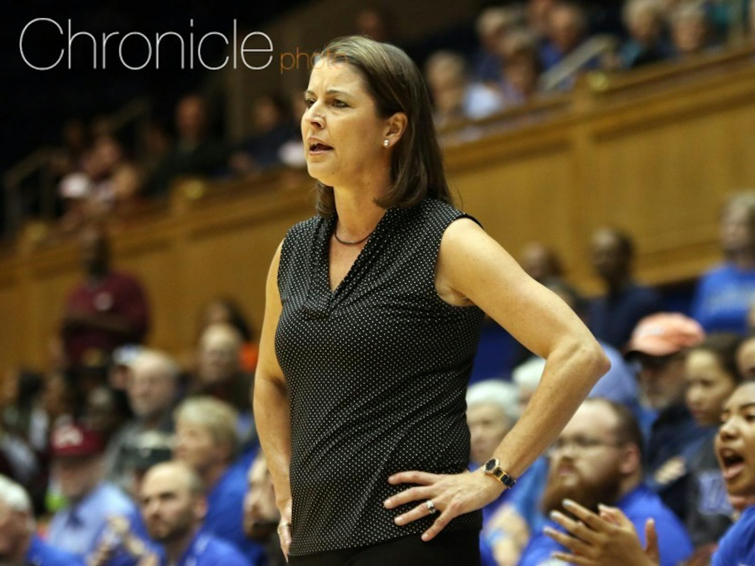 Joanne P McCallie will have a different coaching staff this season.