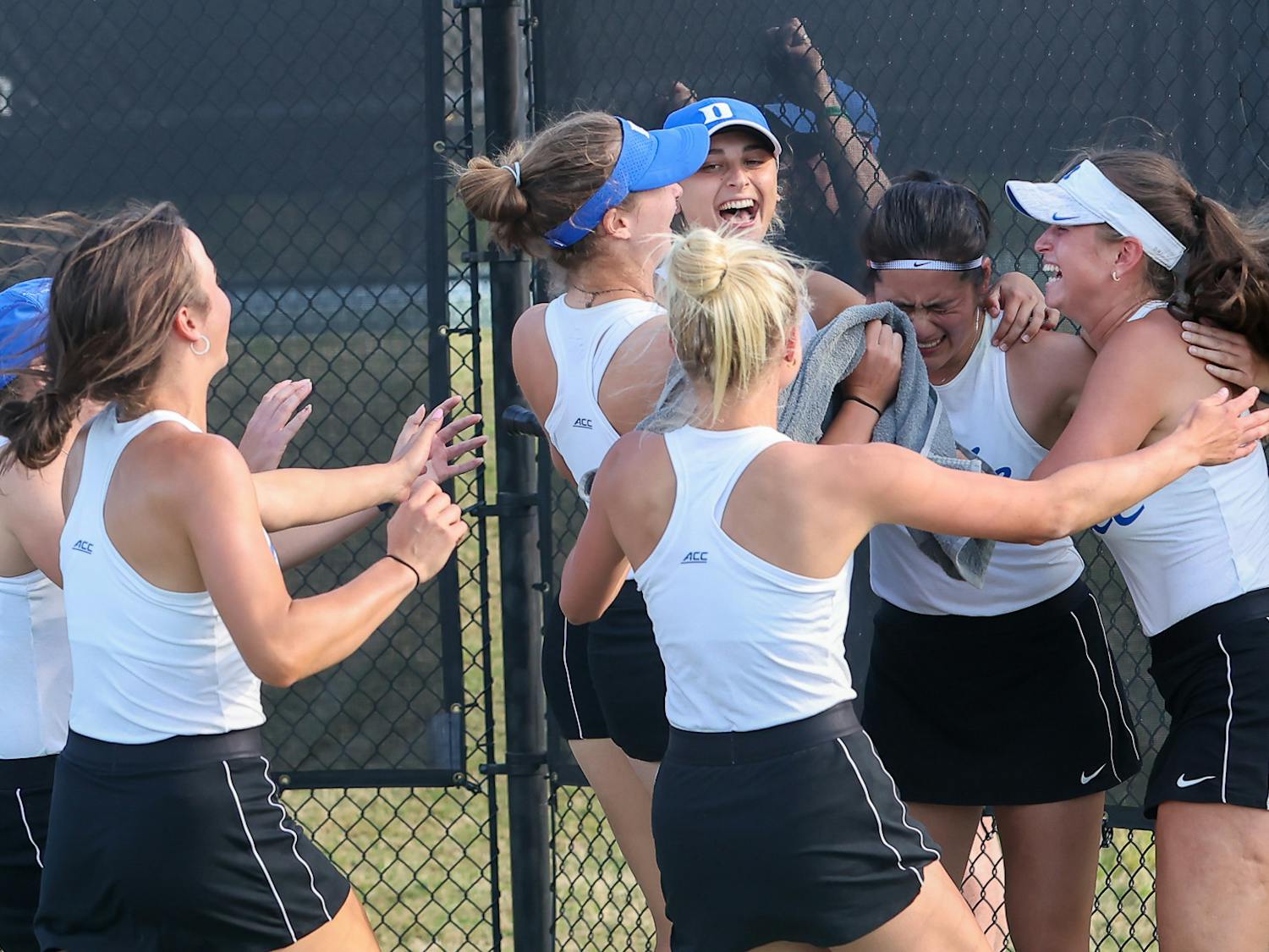 Chen's comeback win in her singles match lifted the Blue Devils past Miami and to the ACC tournament final.
