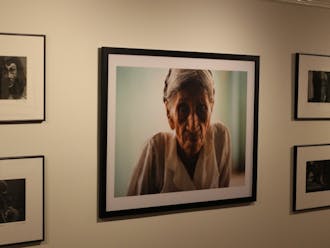 Sandra Luz Barroso's photography exhibit "For Catalina's Time" is on display in the John Hope Franklin Center through Dec. 6.
